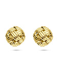14K geelgouden oorknoppen knoop 12 mm - 4034521 - PansiteNederland.nl