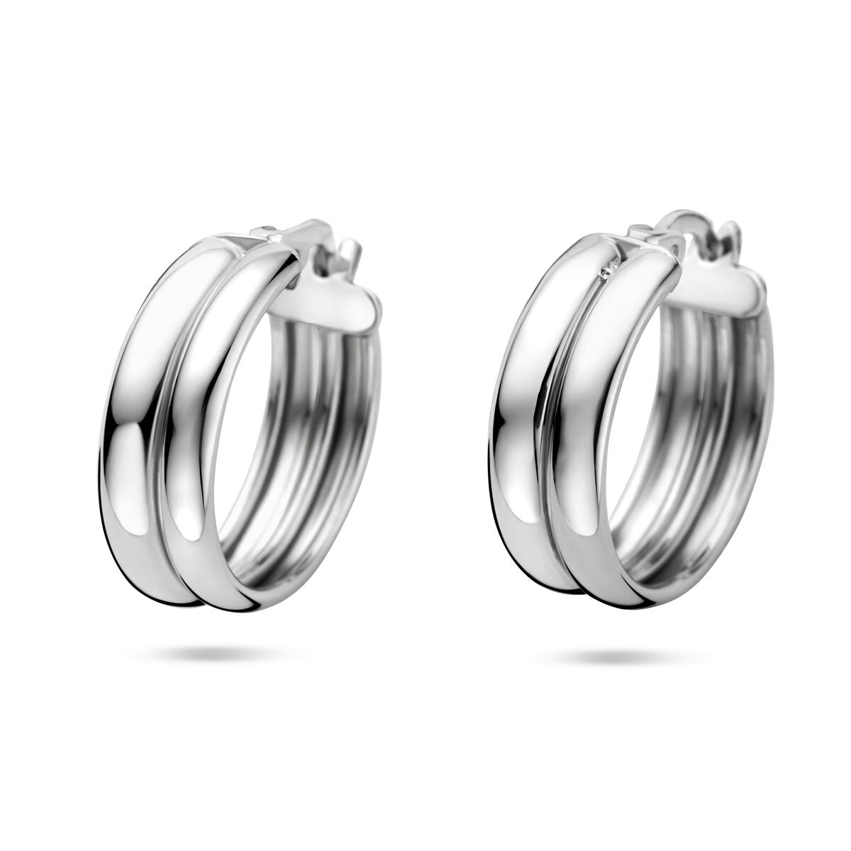 Zilveren gerhodineerde oorringen 18 mm - 1341594 - PansiteNederland.nl