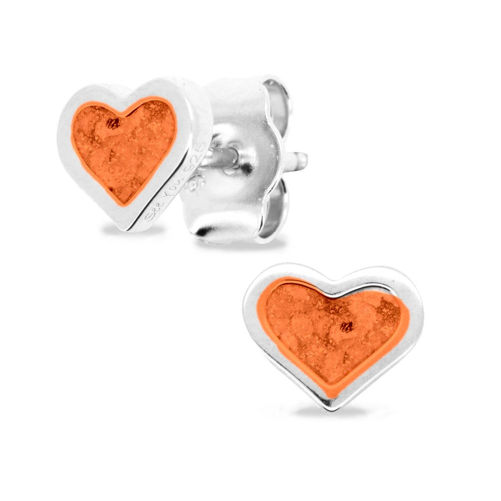 See You Zilveren oorknoppen hartje voor as – 318 – afbeelding 9