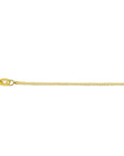 Zilver Verguld (Geel) Collier Gourmette 4-Zijdes Geslepen 1,2 mm 3 Micron 2103367 - PansiteNederland.nl