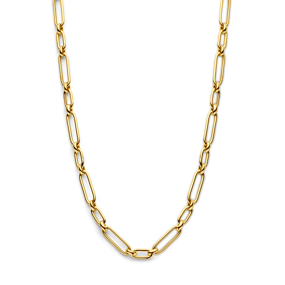 zilver verguld (geel) collier 6,0 mm 42 + 3 cm 3 micron 2103594 - PansiteNederland.nl