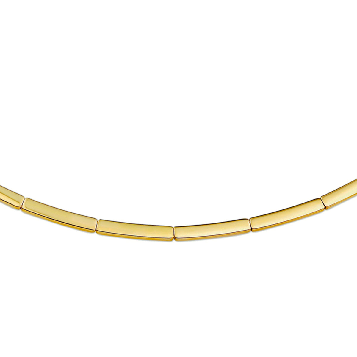 14K geelgoud collier 2,5 mm 43 cm 4016149 - PansiteNederland.nl