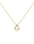 14K geelgoud collier parel 41 - 43 - 45 cm 4018726 - PansiteNederland.nl