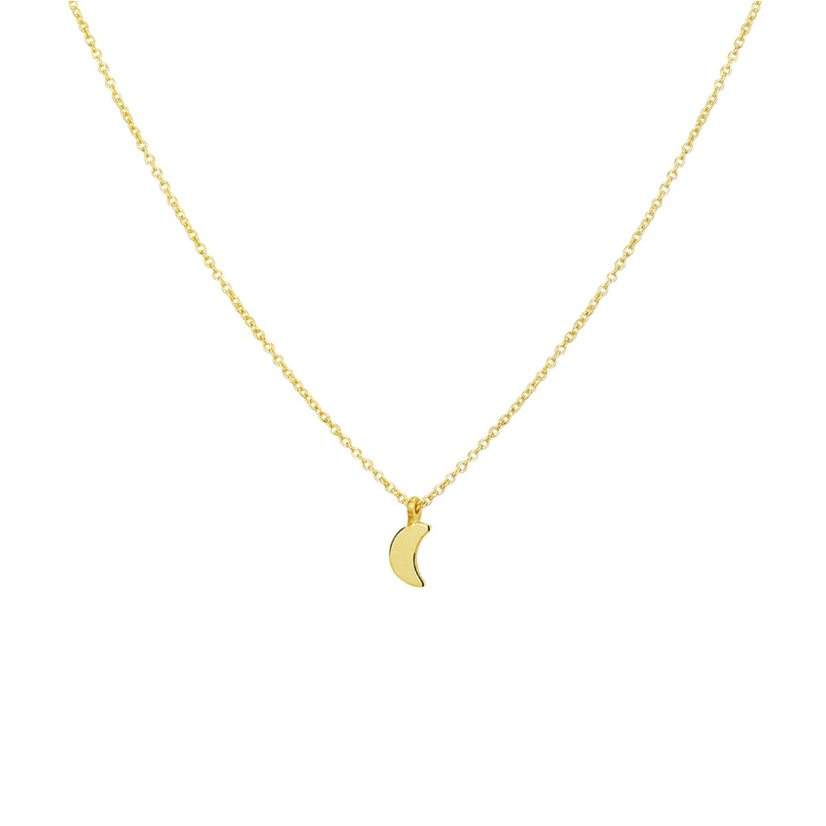 14K geelgoud collier maan 41 - 43 - 45 cm 4019470 - PansiteNederland.nl