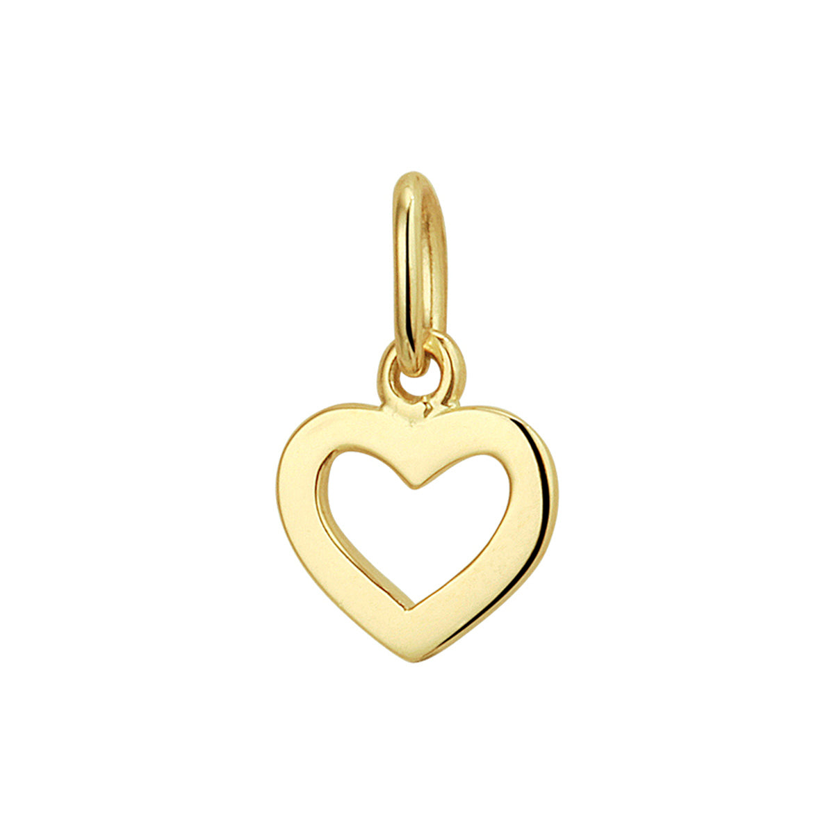 14K geelgoud hanger hart 4019550 - PansiteNederland.nl