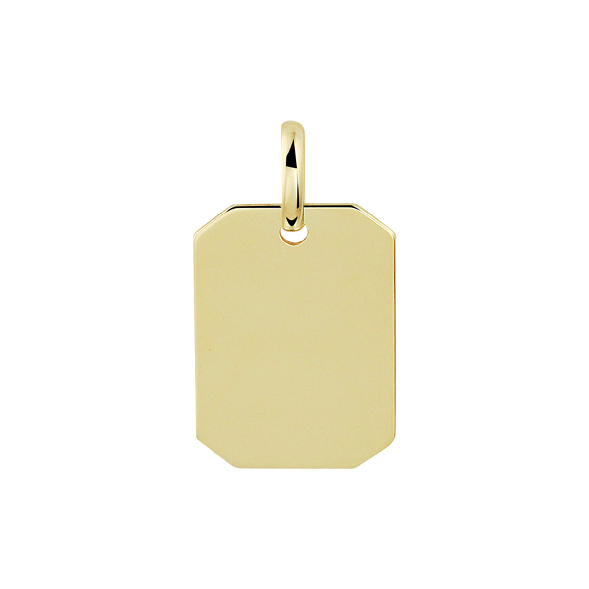 14K geelgoud graveerhanger 4022369 - PansiteNederland.nl