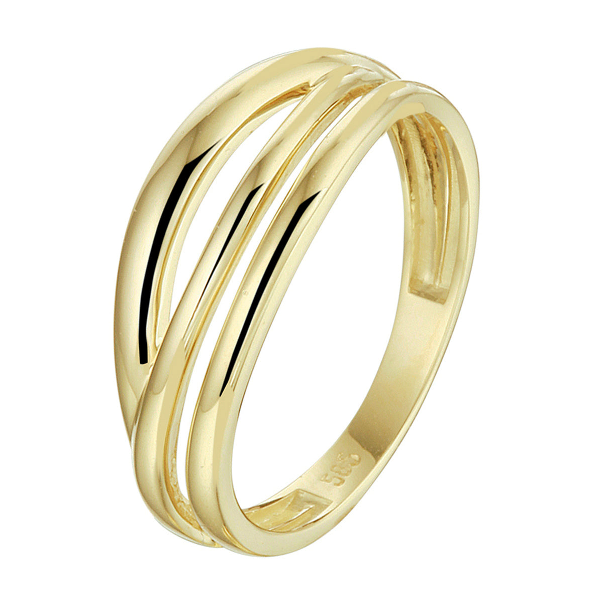 14K Geelgoud Ring 4022528 - PansiteNederland.nl