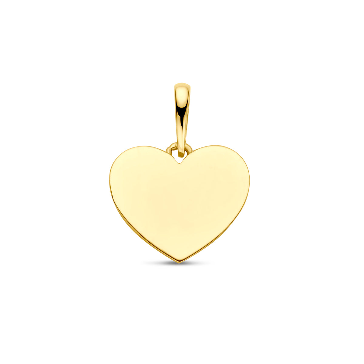 14K geelgoud graveerhanger hart 4022979 - PansiteNederland.nl
