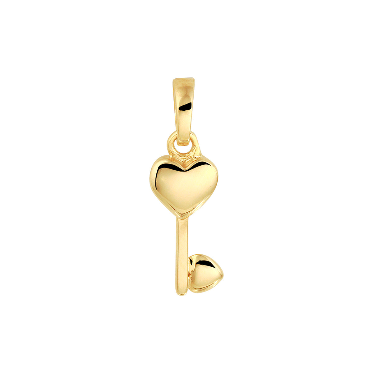 14K geelgoud hanger sleutel 4022986 - PansiteNederland.nl