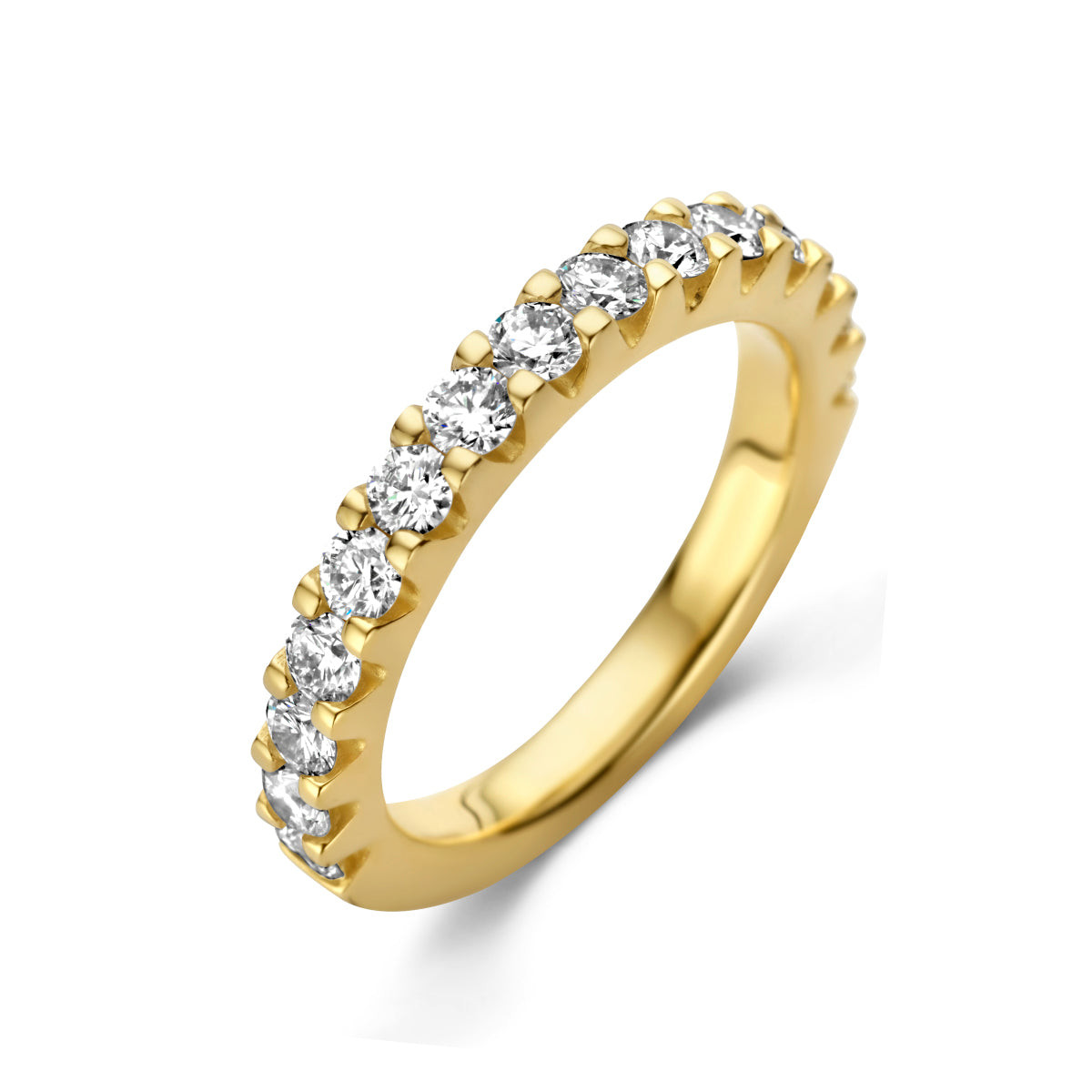 14K Geelgoud Aanschuifring Diamant 1.00Ct H Si 4026771 - PansiteNederland.nl