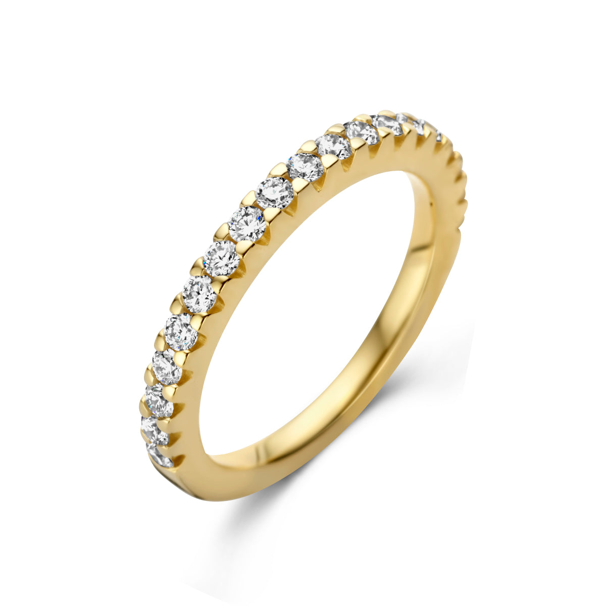 14K Geelgoud Aanschuifring Diamant 0.50Ct H Si 4026776 - PansiteNederland.nl