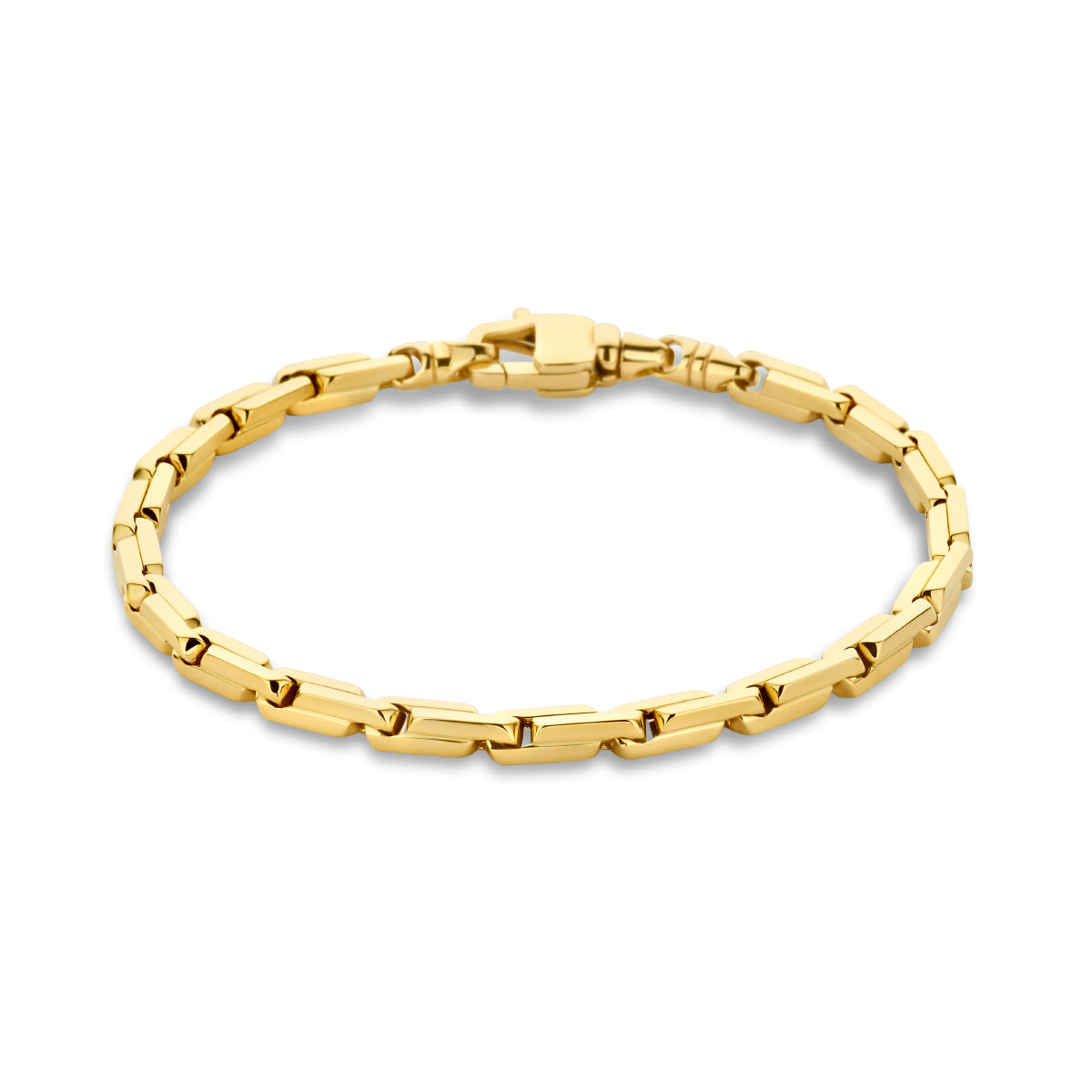 14K Geelgoud Armband Fantasie Schakel 4,6 Mm 21 cm 4027461 - PansiteNederland.nl
