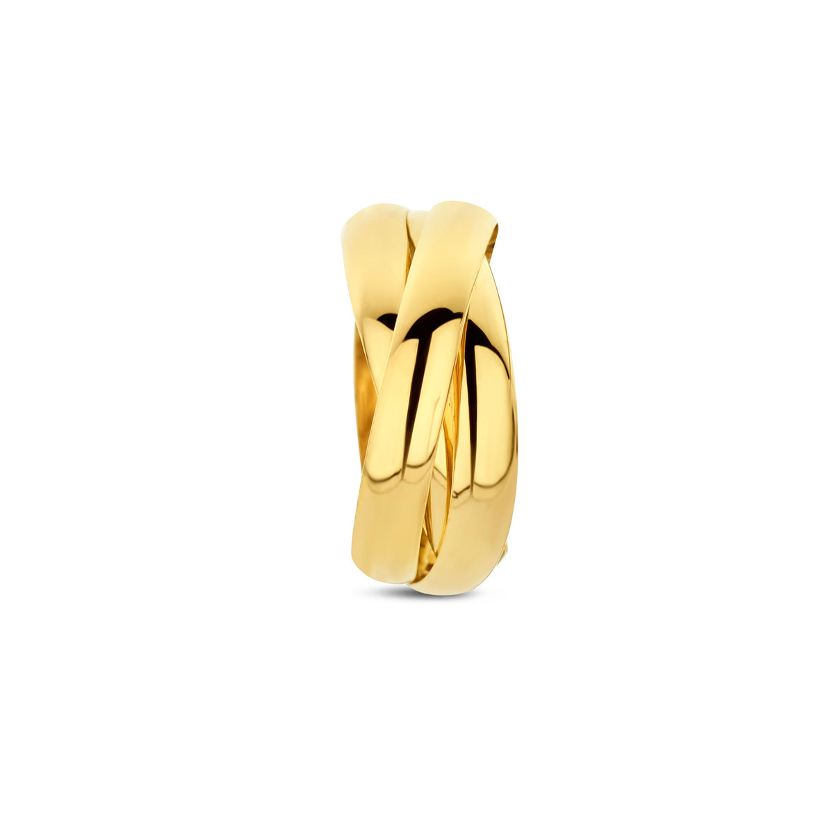 14K geelgoud hanger ringetjes 4028163 - PansiteNederland.nl