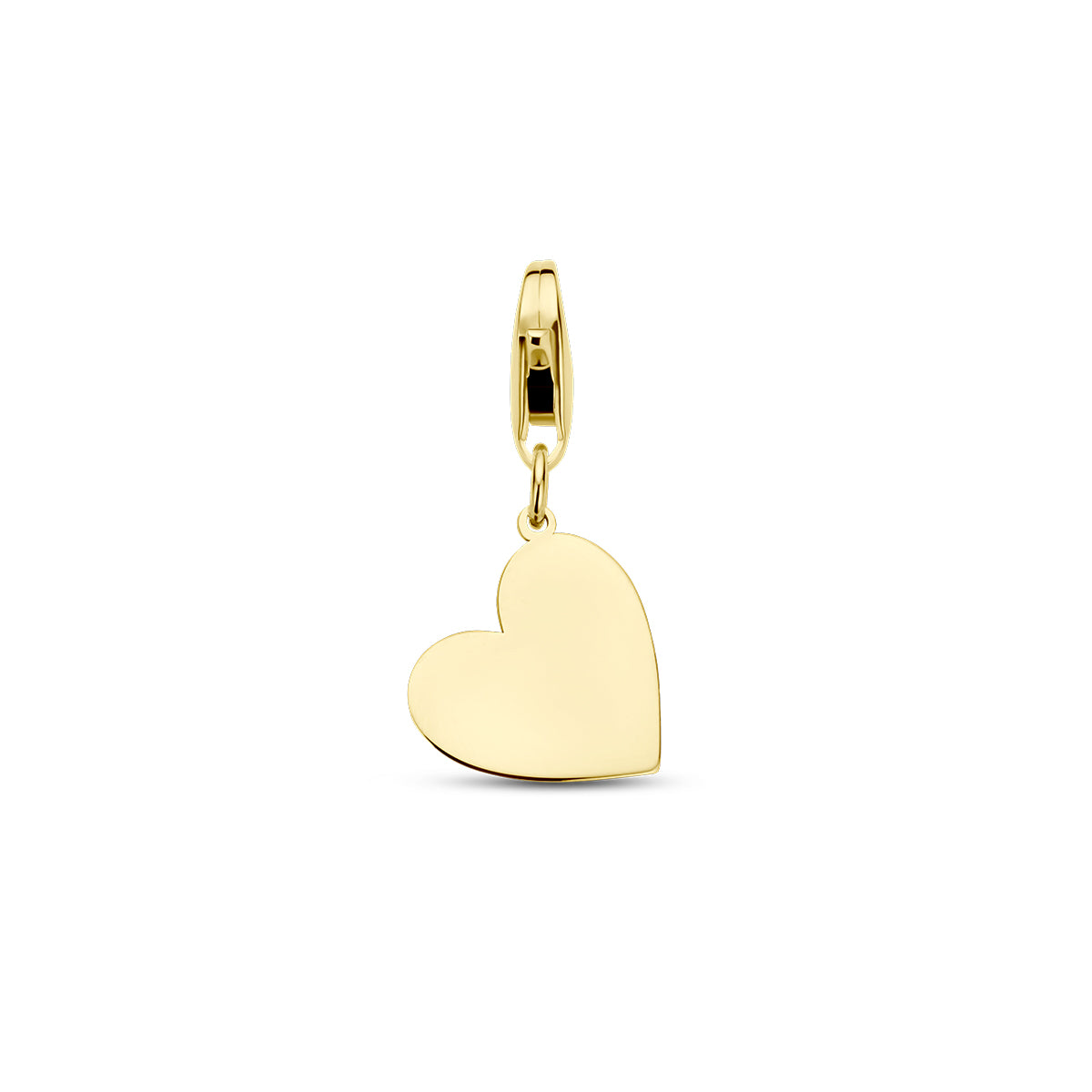 14K geelgoud slotbedel met graveerhanger hart 4028335 - PansiteNederland.nl