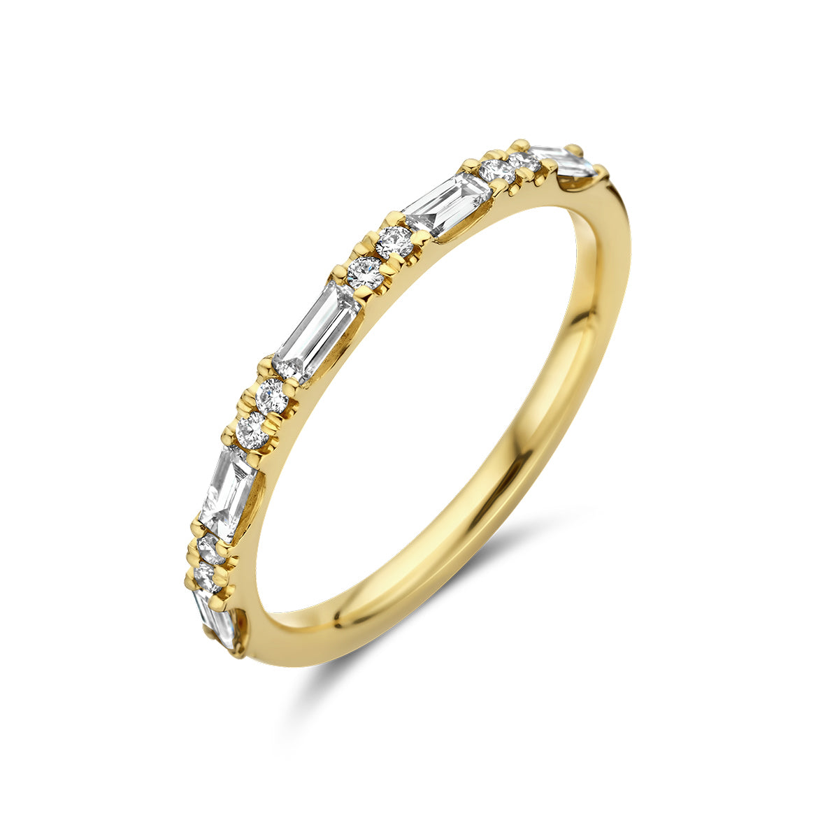 14K Geelgoud Ring Diamant 0.34Ct H Si 4028392 - PansiteNederland.nl