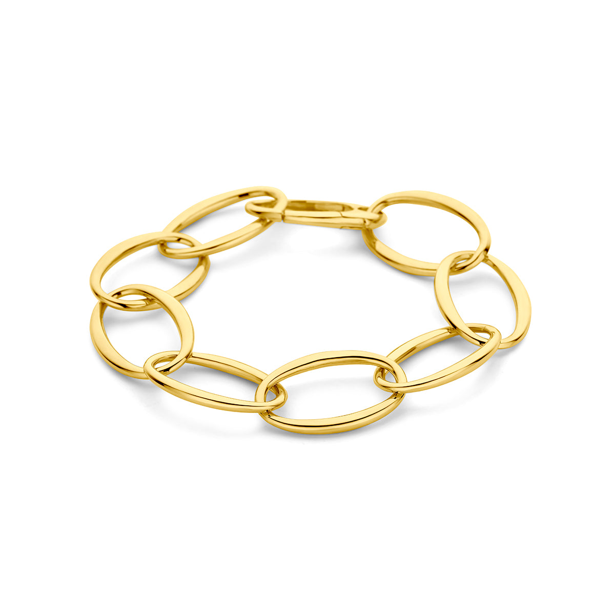 14K Geelgoud Armband 18 Mm 21,5 Cm 4029594 - PansiteNederland.nl