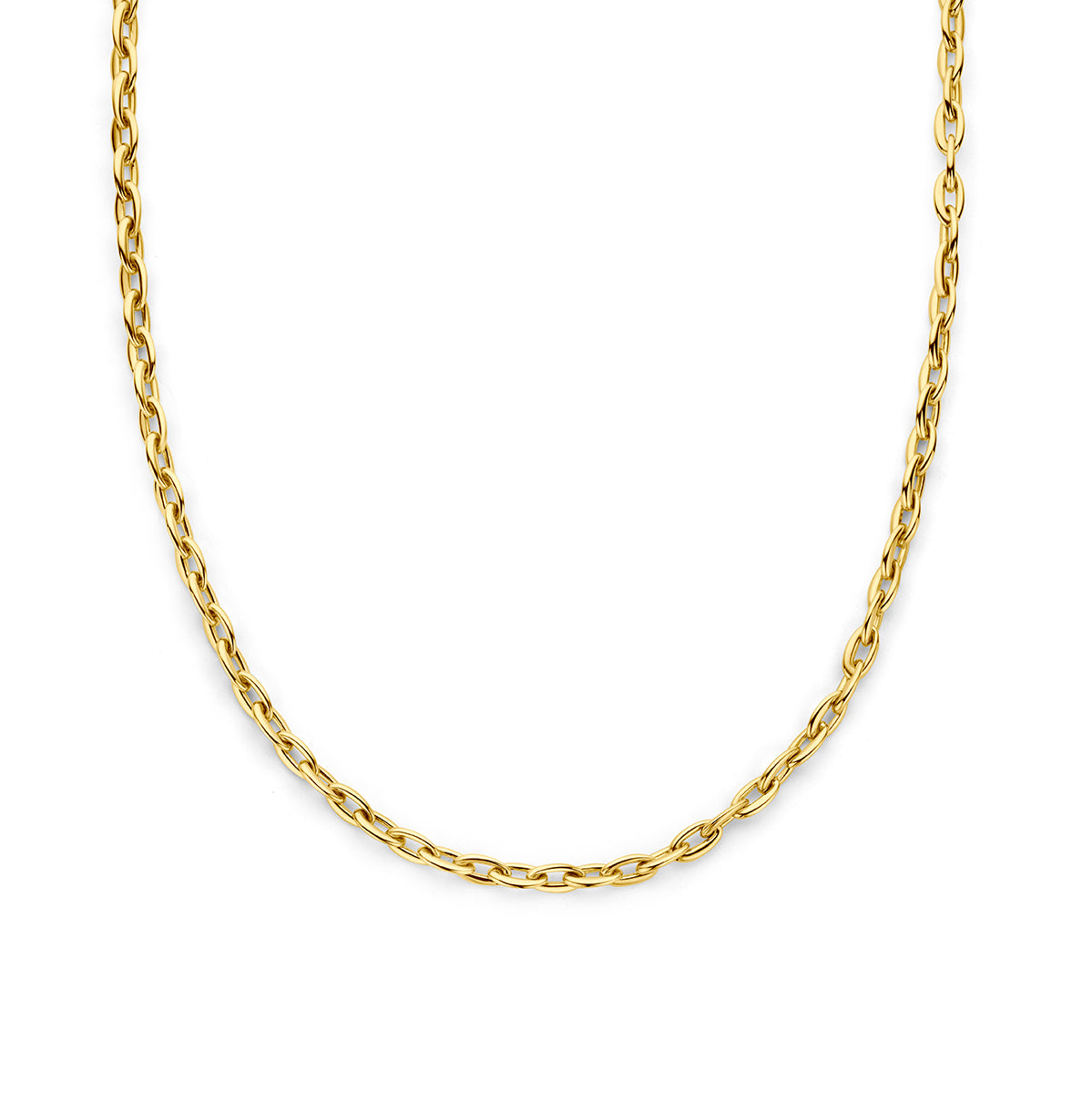 14K geelgoud collier 5,5 mm 45 cm 4029595 - PansiteNederland.nl