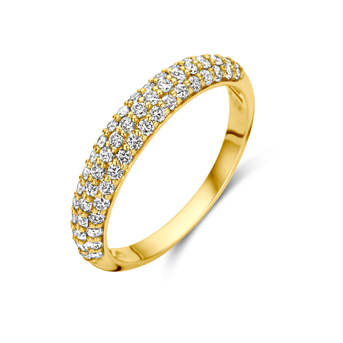 14K Geelgoud Ring Diamant 0.64Ct H Si 4029733 - PansiteNederland.nl