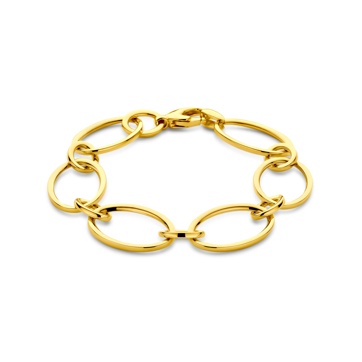 14K Geelgoud Armband 16 Mm 19,5 Cm 4029999 - PansiteNederland.nl