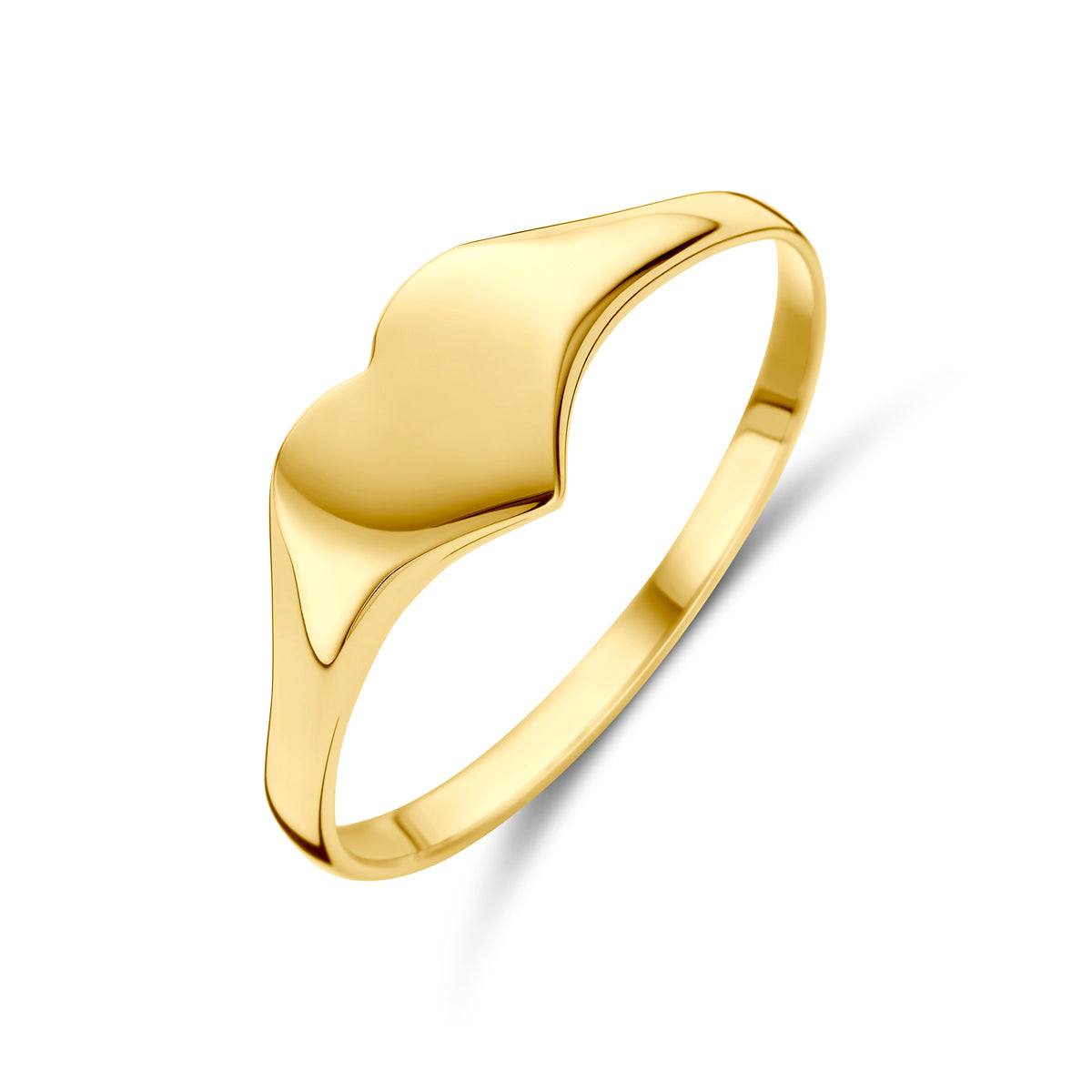 14K Geelgoud Ring Hartje 4030886 - PansiteNederland.nl