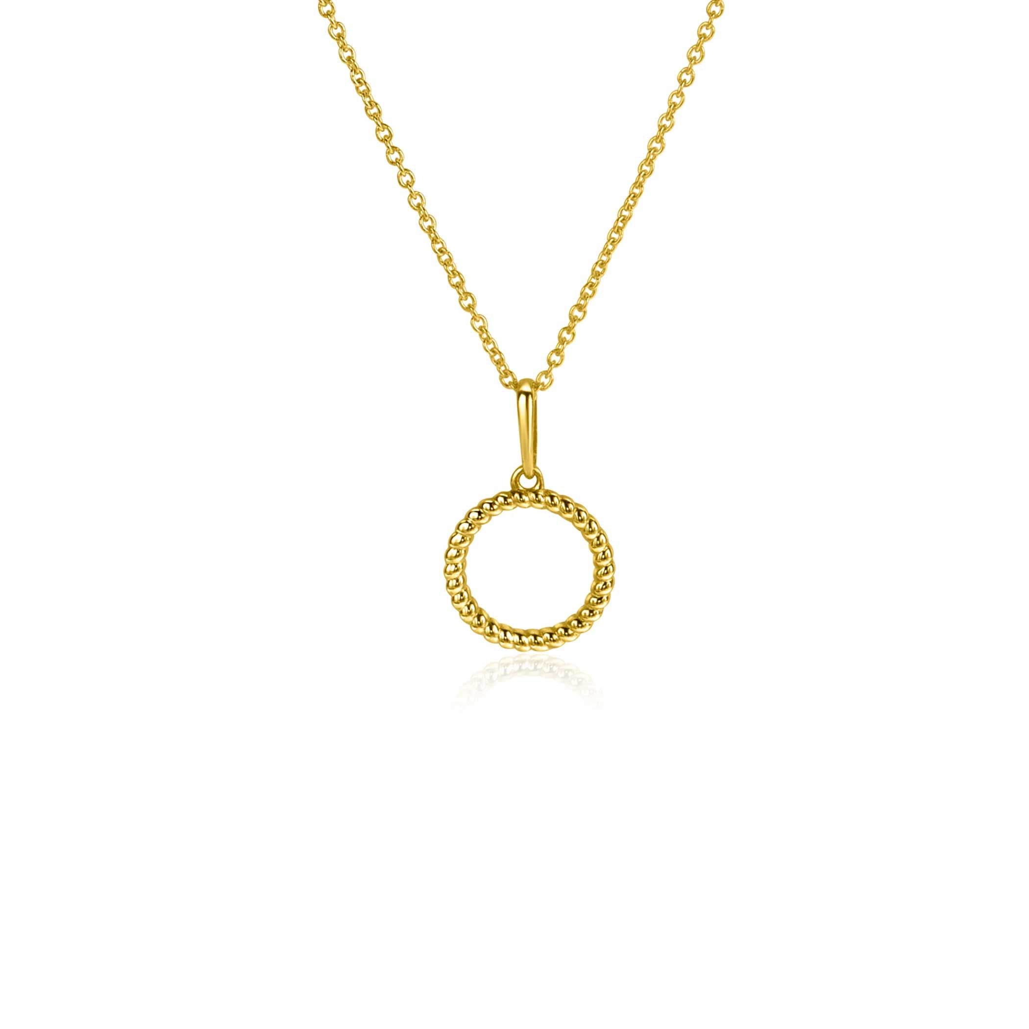 ZINZI 14K Gouden Hanger ZGH400 10mm