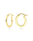 14K geelgouden oorringen 19 mm - 4033500