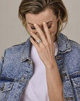 Zilveren Gerhodineerde Ring 1340901