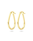 14K geelgouden oorringen 25 mm - 4033501