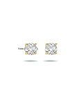 14K Geelgoud Oorknoppen Zirkonia 4010145