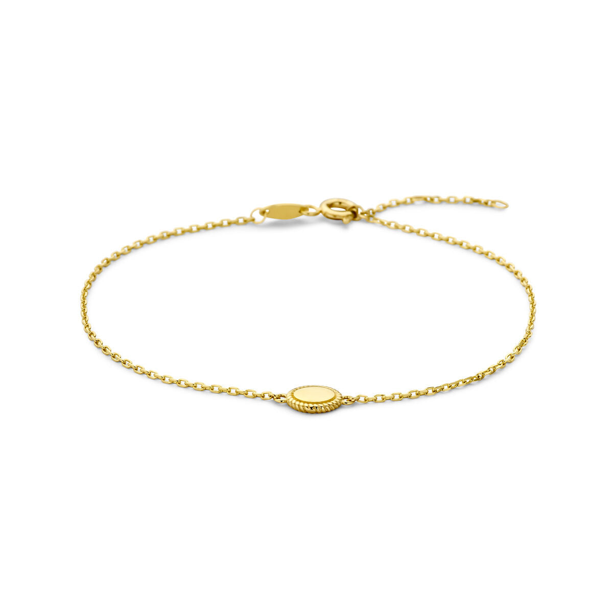 Fantasy Collection Armband 16,5 - 17,5 - 18,5 cm 14K geelgoud
