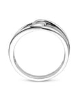 Zilveren Gerhodineerde Ring 1341029