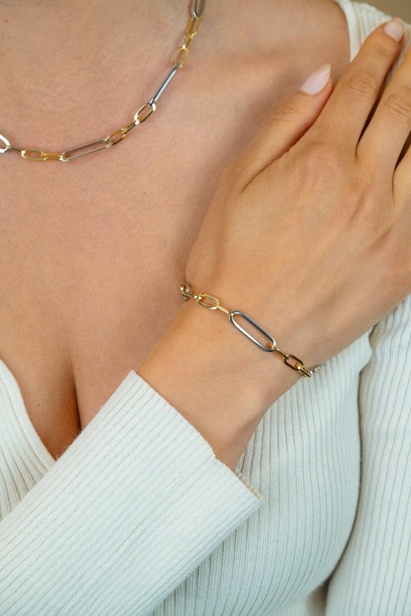 ZINZI Verguld Zilveren Armband 20 cm - ZIA2752