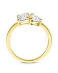 14K Geelgouden Ring Toi-Et-Moi Zirkonia 4034157