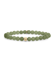 Sparkling Jewels armband Lime Jade Saturn large - Gold - 6mm SBG-GEM64-ADD-6MM - PansiteNederland.nl