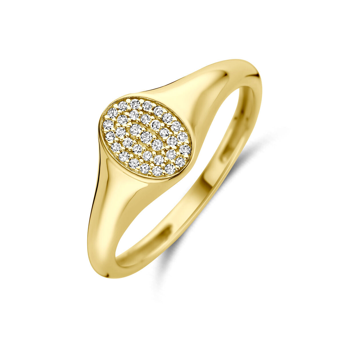 Fantasy Collection Ring diamant 0.09ct h si 14K geelgoud