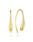 14K geelgouden oorbellen franse haak 21 mm - 4034097