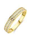 14K Geelgouden Ring Zirkonia 4033455