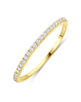 14K Geelgouden Ring Zirkonia 4034325