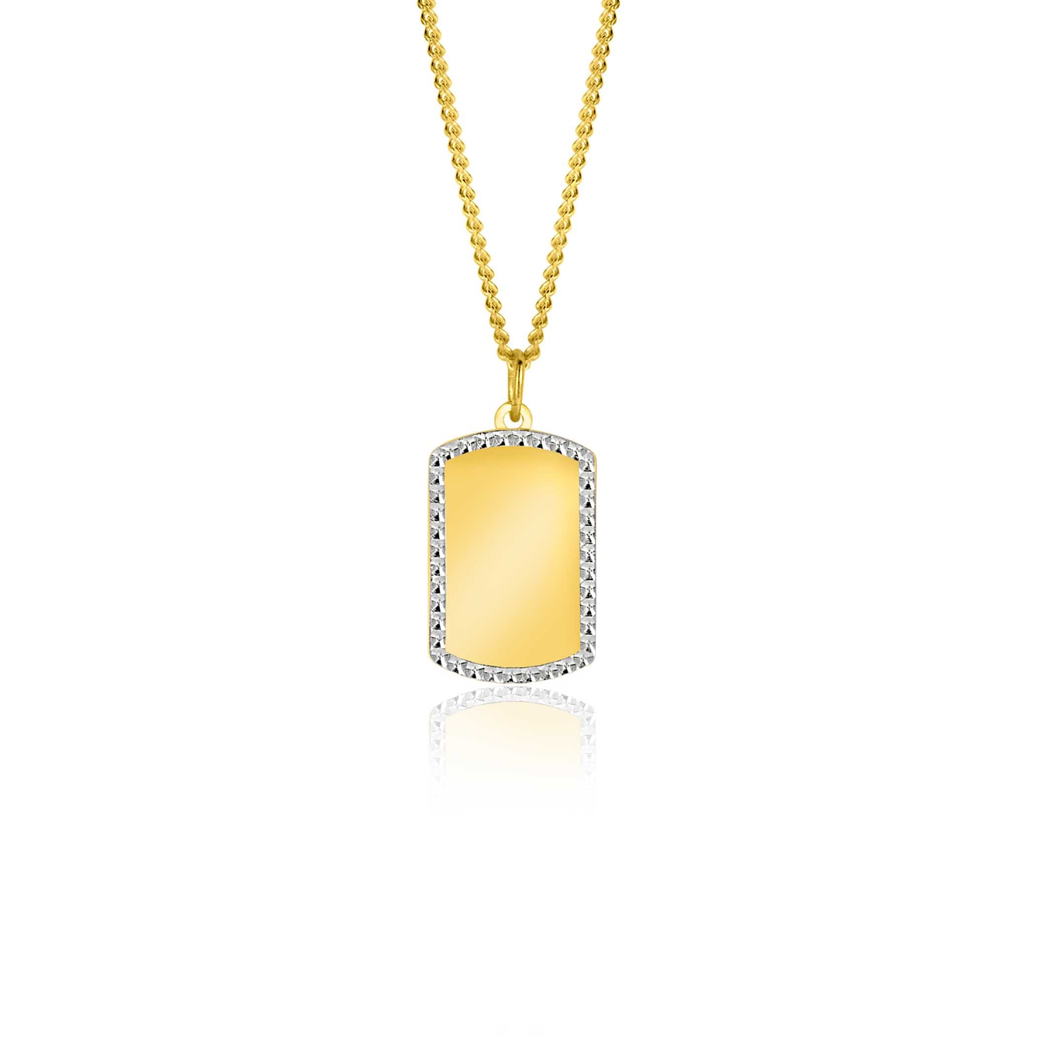 ZINZI 14K Gouden Hanger ZGH365-14 zilver