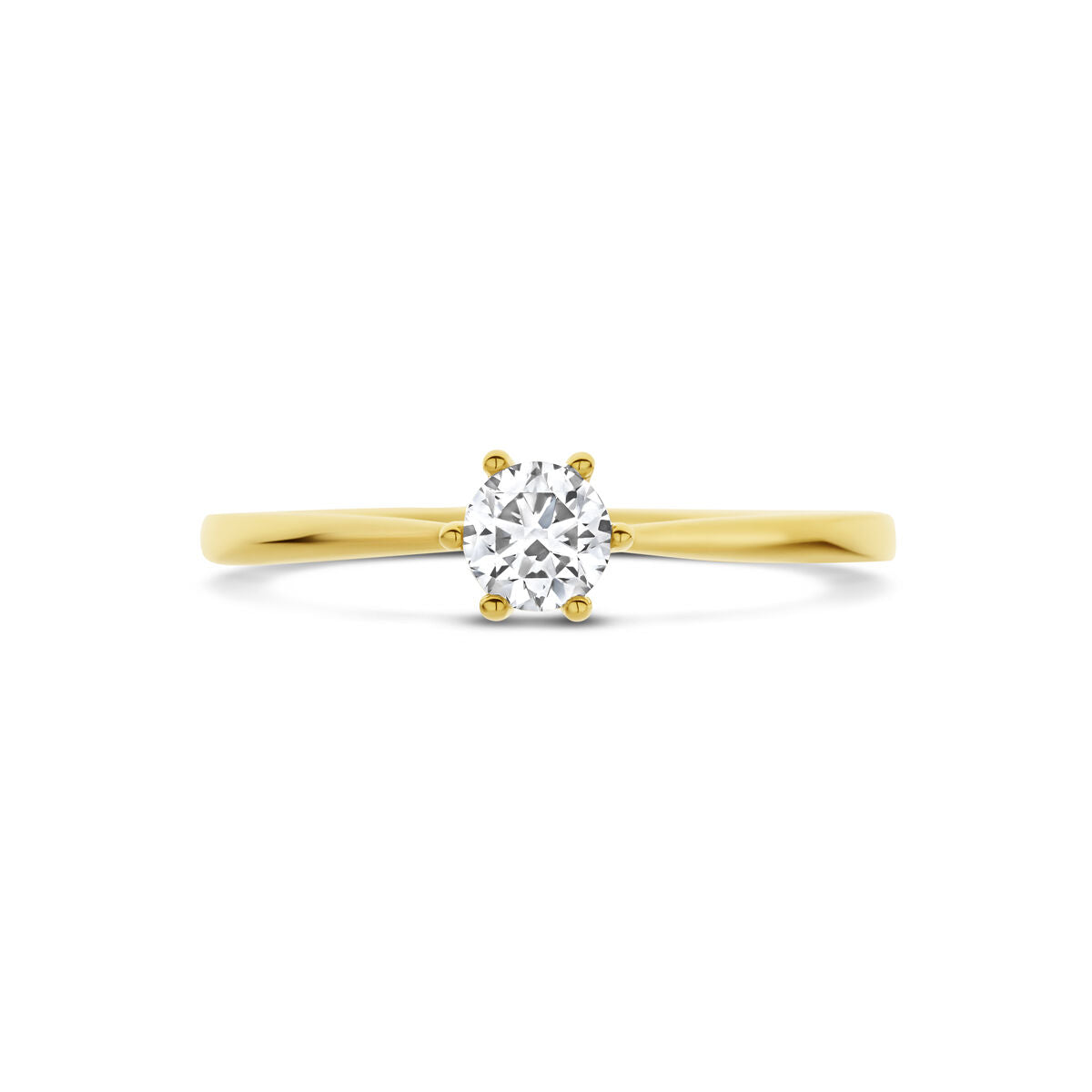 Fantasy Collection Ring lab grown diamant 0.25ct f vs 14K geelgoud