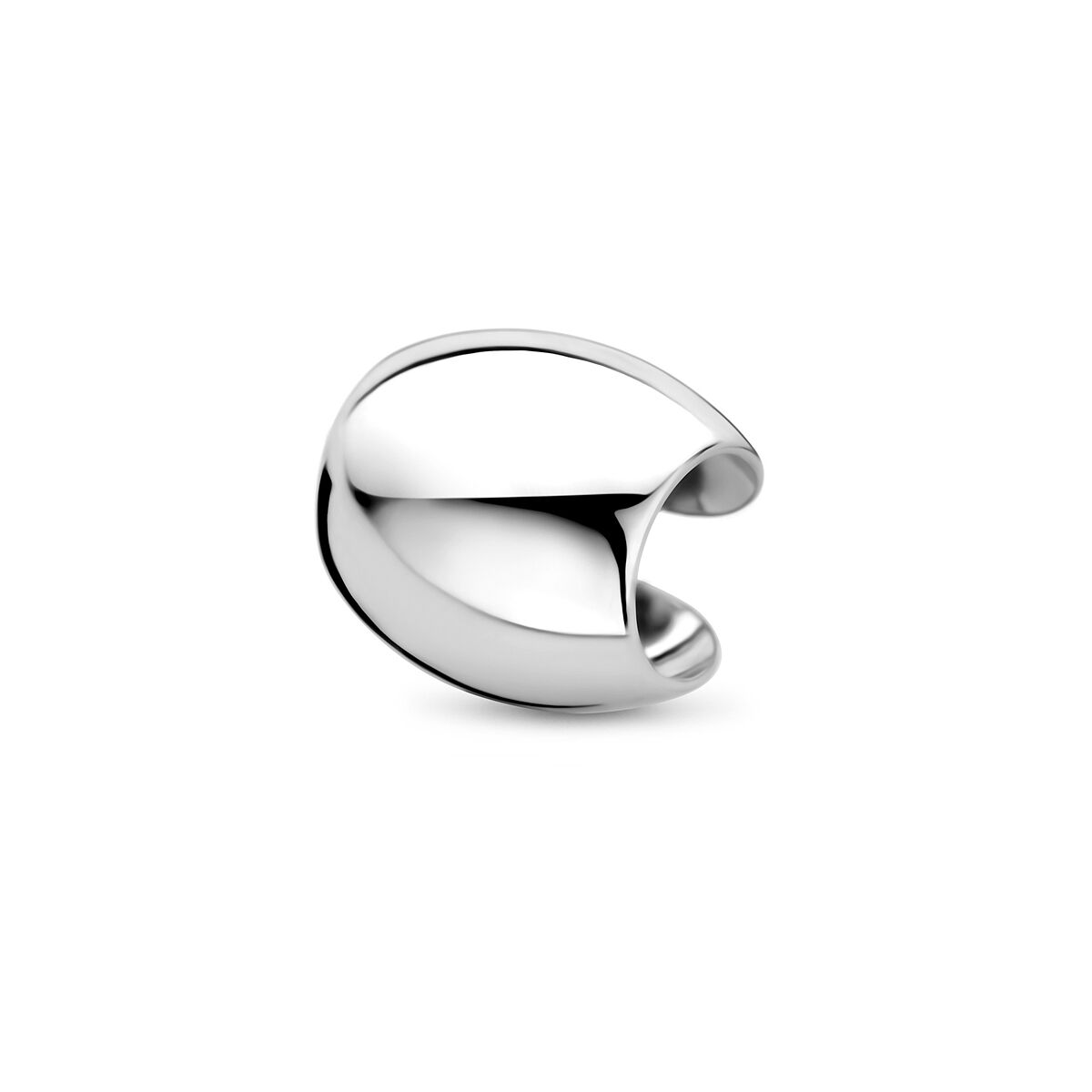Zilveren gerhodineerde earcuff 11,5 mm - 1341135