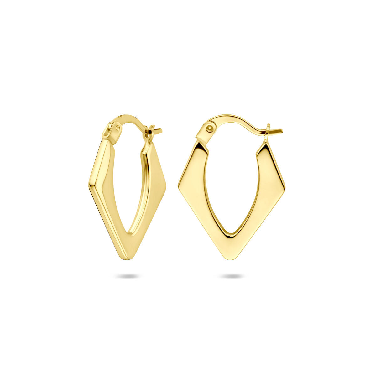 14K geelgouden oorringen 22 mm - 4033422