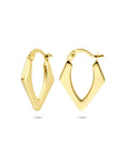 14K geelgouden oorringen 22 mm - 4033422