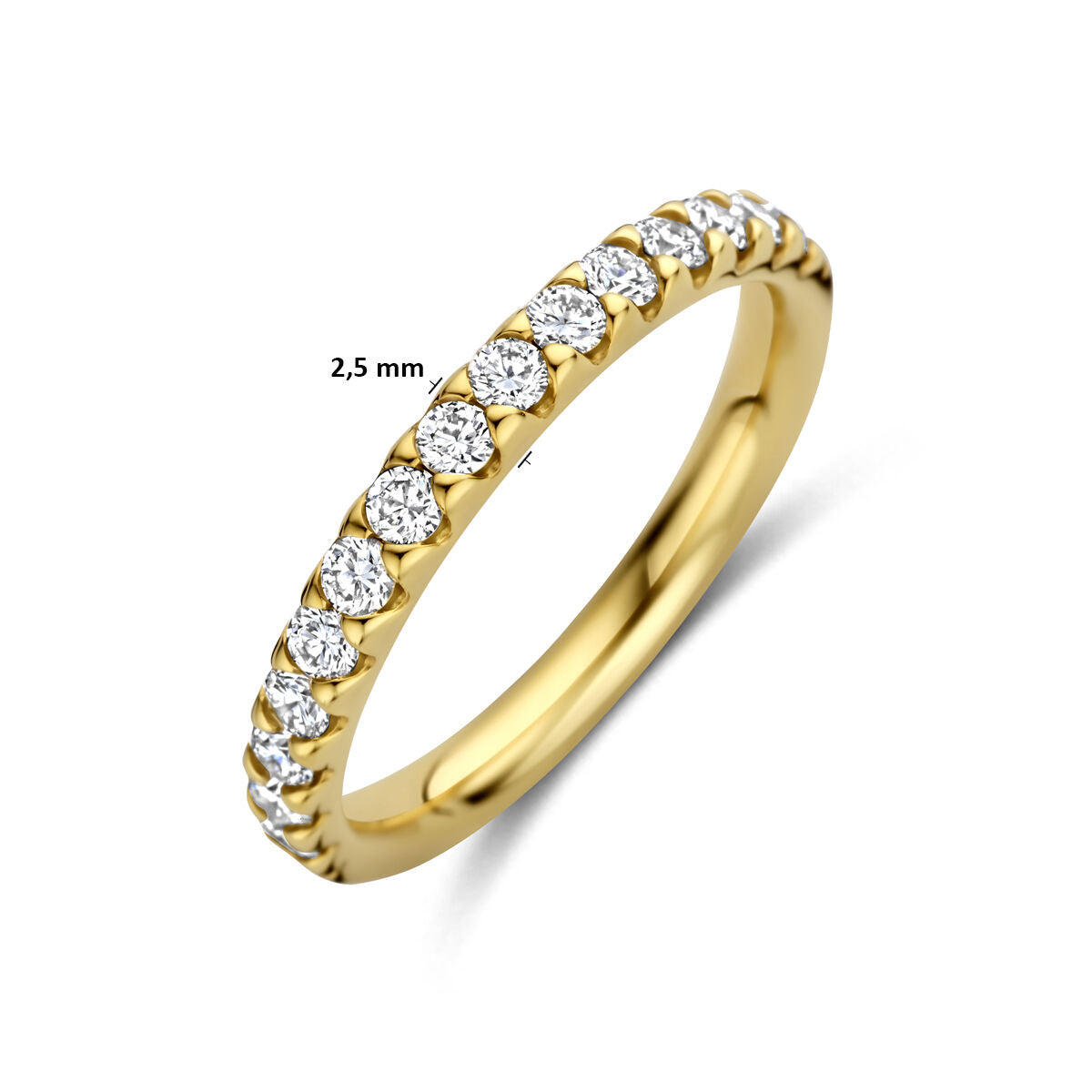 Fantasy Collection Ring lab grown diamant 0.50ct f vs 14K geelgoud