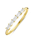 14K Geelgouden Ring Zirkonia 4034189
