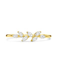 14K Geelgouden Ring Zirkonia 4034146