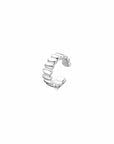 Zilveren gerhodineerde earcuff 10 mm - 1341133