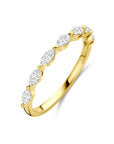 14K Geelgouden Ring Zirkonia 4034279