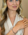 ZINZI zilveren bangle armband met gedraaide buis 4mm ZIA2756