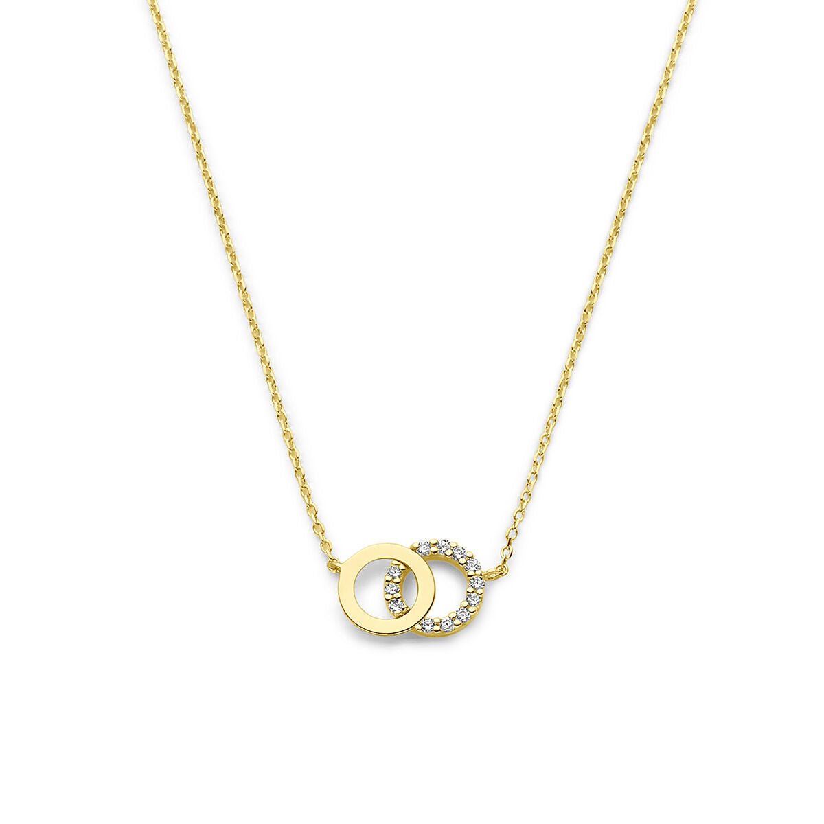 Fantasy Collection 9K collier zirkonia 40 - 42 - 44 cm 9K geelgoud